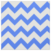 Blue Chevron Pattern Stof (Swatch)
