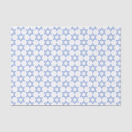 Blue Chevron Star van David Hanukkah Tissuepapier