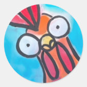 Blue Chicken Sticker (Voorkant)