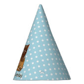 Blue Chihuahua Party Pet Feesthoedjes (Rechts)