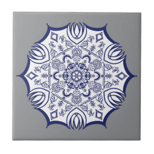 Blue China design Tegeltje