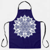 Blue China Mandela Schort (Voorkant)