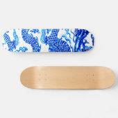 Blue Chinese dragon  Vase Art Wall Board Skateboard (Horizontaal)