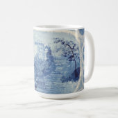 Blue Chinoiserie Bone China Mok (Voorkant rechts)