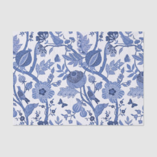 Blue Chinoiserie Design Decoupage Tissuepapier