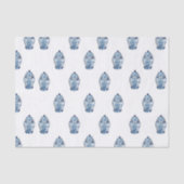 Blue Chinoiserie Ginger Jar Jars tissue Tissuepapier (Voorkant)