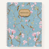 Blue Chinoiserie Memoranda  Notitieboek (Voorkant)