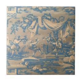  Blue Chinoiserie Tegeltje