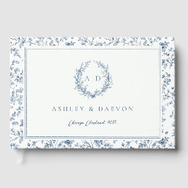 Blue Chinoiserie Wedding Gastenboek