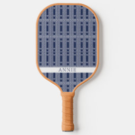 Blue Chinoisserie Gepersonaliseerde Pickleball Pad Paddle