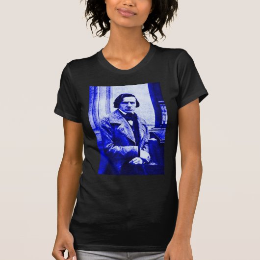 Blue Chopin T-shirt (Voorkant)