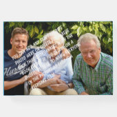 Blue Christelijk Cross, White Clouds Memorial Gastenboek (Achterkant)