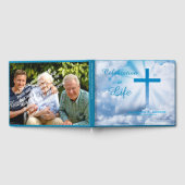 Blue Christelijk Cross, White Clouds Memorial Gastenboek (Volledig)