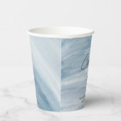 Blue Christian Cross Graduation Papieren Bekers (Rechts)