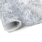 Blue Christmas Collectie Wrapping - Frosted Glass Cadeaupapier (Rol Hoek)