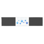 Blue Christmas Decorations Korte Tafelloper (Horizontaal)