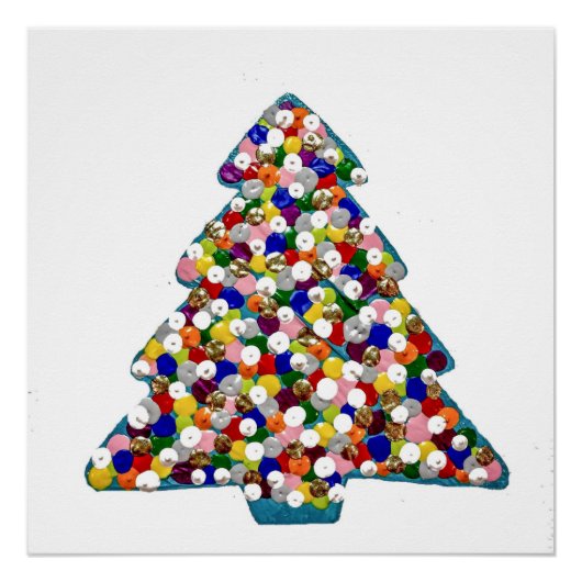 Blue Christmas Perfect Poster (Voorkant)