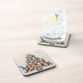 Blue Christmas Set van 6 Onderzetters (Rechterzijde)