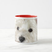 BLUE CHRISTMAS westie Mok (Midden)