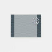 Blue Chrome like Yacht Flag Automotive Grille Post-it® Notes (Voorkant)