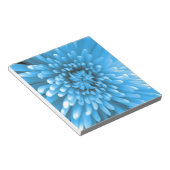 Blue Chrysanthemum Notitieblok (Schuin)
