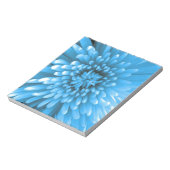 Blue Chrysanthemum Notitieblok (Linkerzijde)