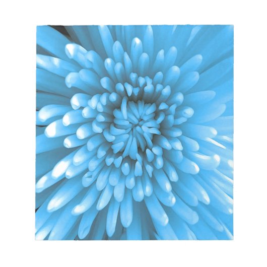 Blue Chrysanthemum Notitieblok (Voorkant)