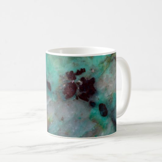 Blue Chrysocolla Jasper Koffiemok (Voorkant rechts)