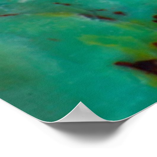 Blue Chrysocolla Jasper Poster (Hoek)