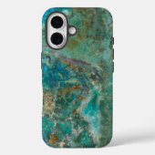 Blue Chrysocolla Mineral Stone Case-Mate iPhone Case (Achterkant)