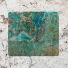 Blue Chrysocolla Mineral Stone Snijplank