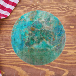 Blue Chrysocolla Mineral Stone Snijplank
