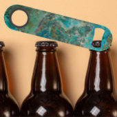 Blue Chrysocolla Mineral Stone Speed Flessenopener