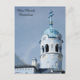 Blue Church Bratislava Slowakije Briefkaart