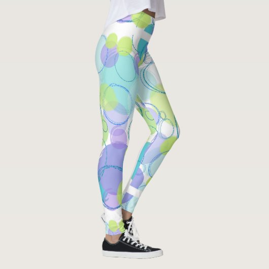 Blue Circle Leggins Leggings (Rechts)