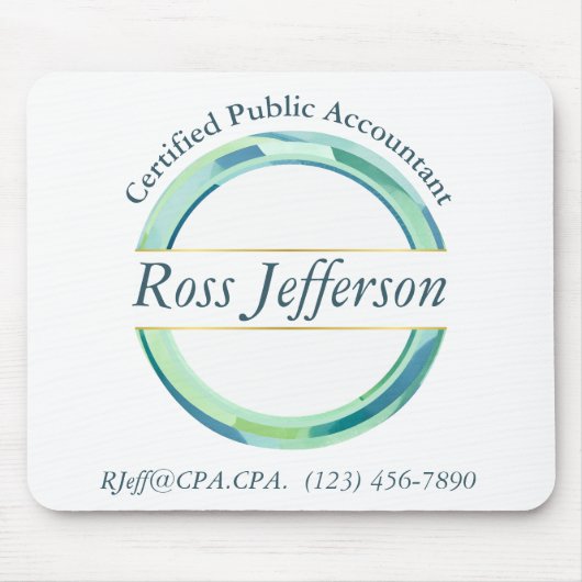 Blue Circle-Logo Muismat (Voorkant)