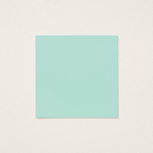 Blue Circle-Logo Vierkante Visitekaartjes (Achterkant)