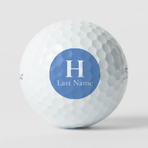 Blue Circle Personalized Golf Ball (3) HAMbWG Golfballen