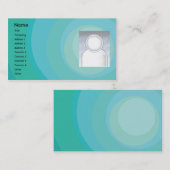 Blue Circle Shades - Business Visitekaartje (Voorkant / Achterkant)