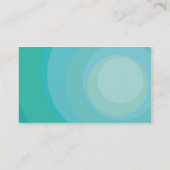 Blue Circle Shades - Business Visitekaartje (Achterkant)