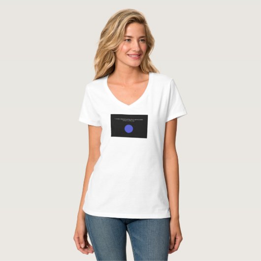 Blue Circle T-shirt (Voorkant volledig)
