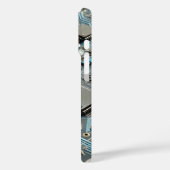 Blue Circuit Board telefoonhoesje Case-Mate iPhone Case (Achterkant / Links)