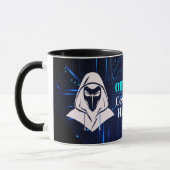 Blue Circuit Cyber Security Computer Hacker Mok (Links)