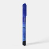 Blue Cityscape Phone Case iPhone Hoesje (Rechterkant)