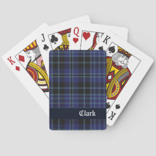 Blue Clark Scottish Play-kaarten Speelkaarten