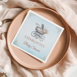 Blue  Classic Boy Baby shower Servet