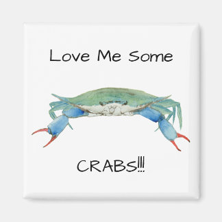Blue Claw Crab Magneet