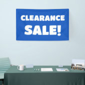 Blue Clearance Sale Banner (Beurs)