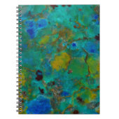 Blue Cliff Chrysocolla Notitieboek (Voorkant)