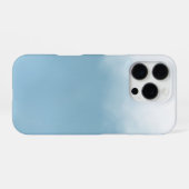 Blue Cloud Aesthetic Phone Case iPhone Hoesje (Achterkant horizontaal)